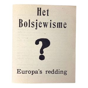 Original WWII Flemish SS-Sturmbrigade Langemarck recruitment flyer