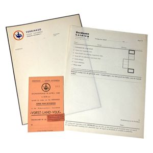 Original WWII Flemish Verdinaso set