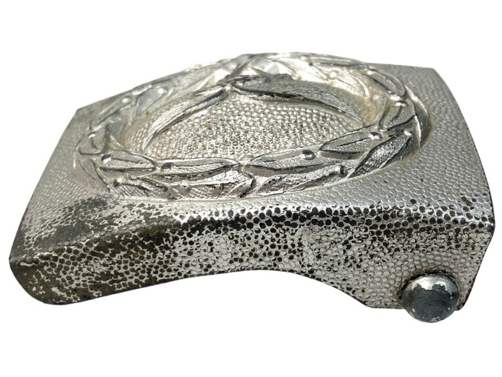Original WWII Flemish extremely rare 'Vlaamse Wachtbrigade' Luftwaffe buckle — image 7