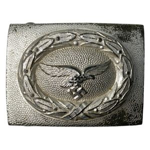 Original WWII Flemish extremely rare 'Vlaamse Wachtbrigade' Luftwaffe buckle