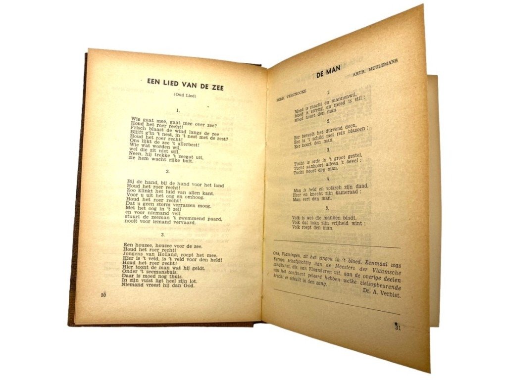 Original WWII Flemish VNV songbook — image 4