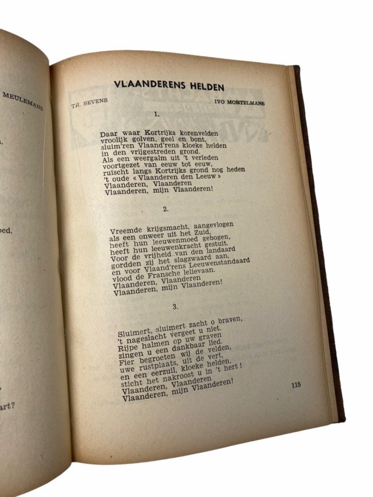Original WWII Flemish VNV songbook — image 8