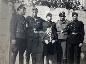 Original WWII Flemish Waffen-SS photo