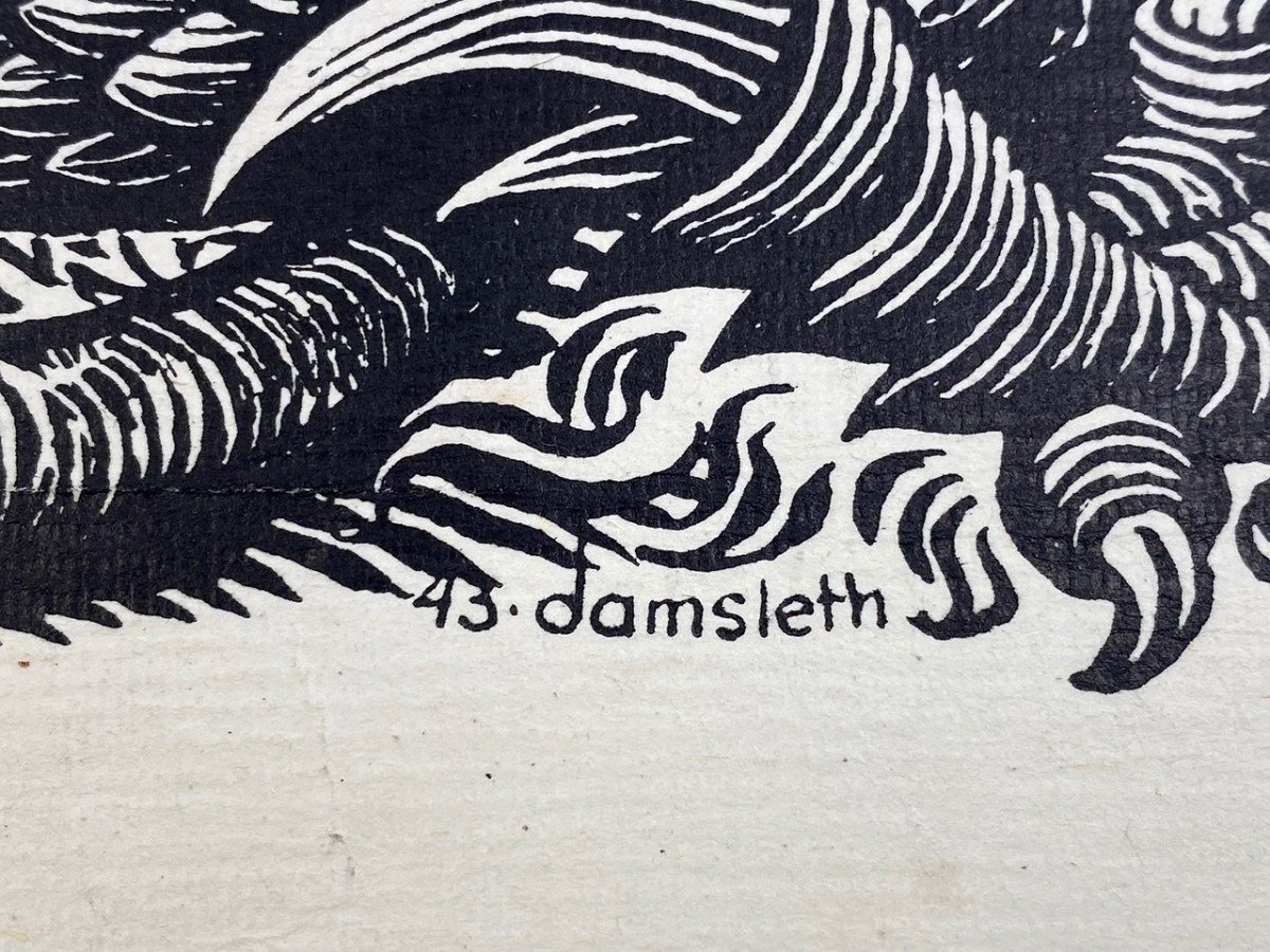 Original WWII Germanske SS Norge poster — image 6