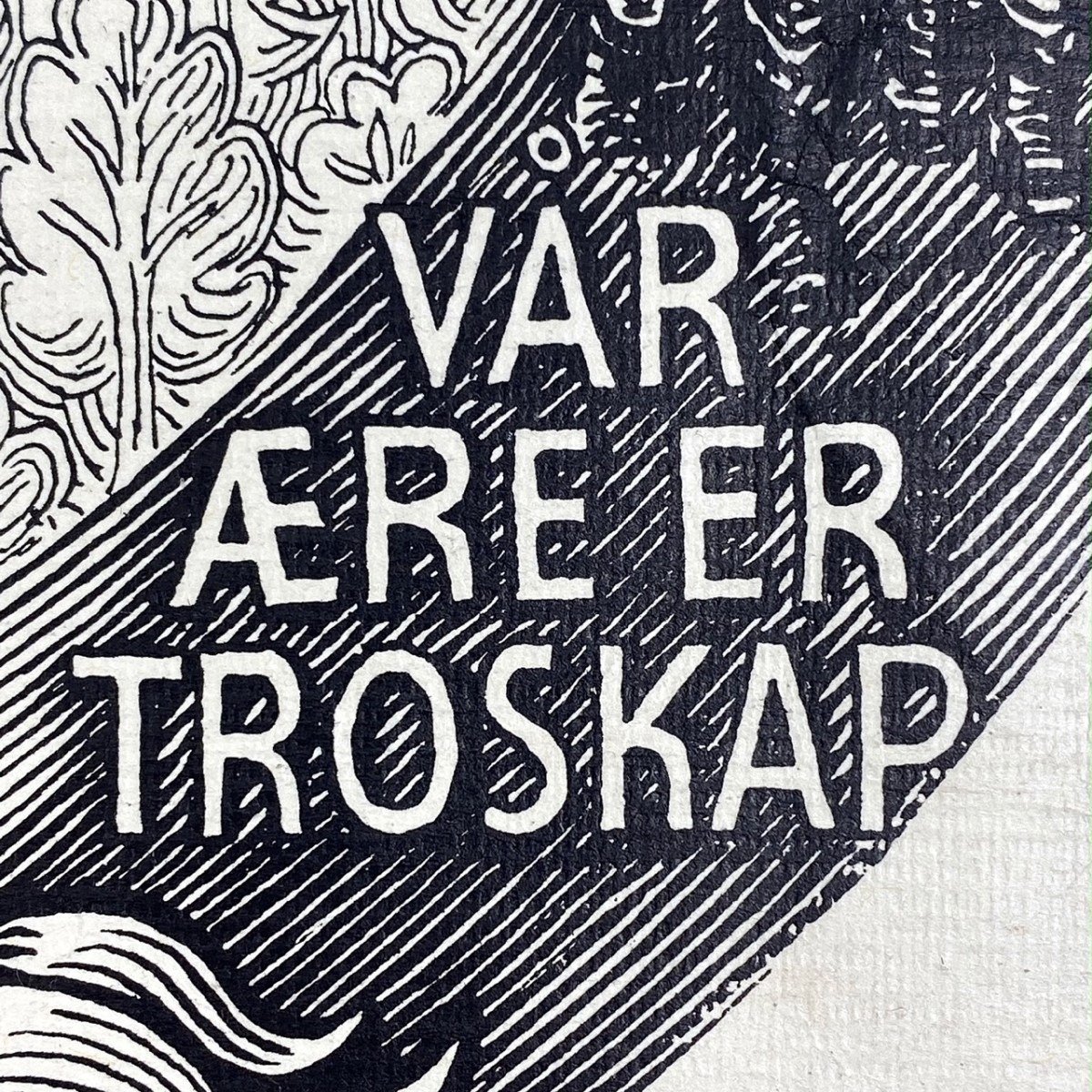 Original WWII Germanske SS Norge poster — image 8