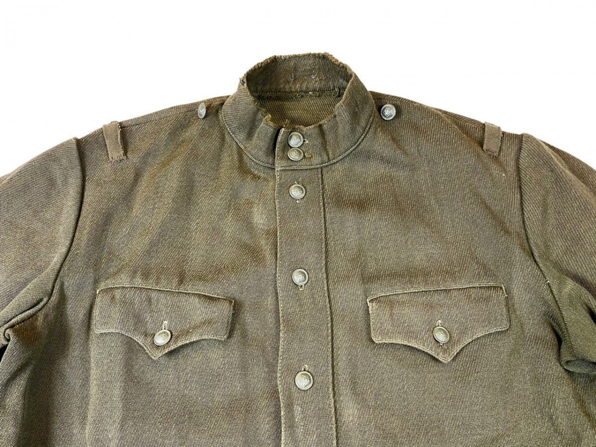 Original WWII Russian M43 Gymnasterka Lend-Lease cloth — image 2