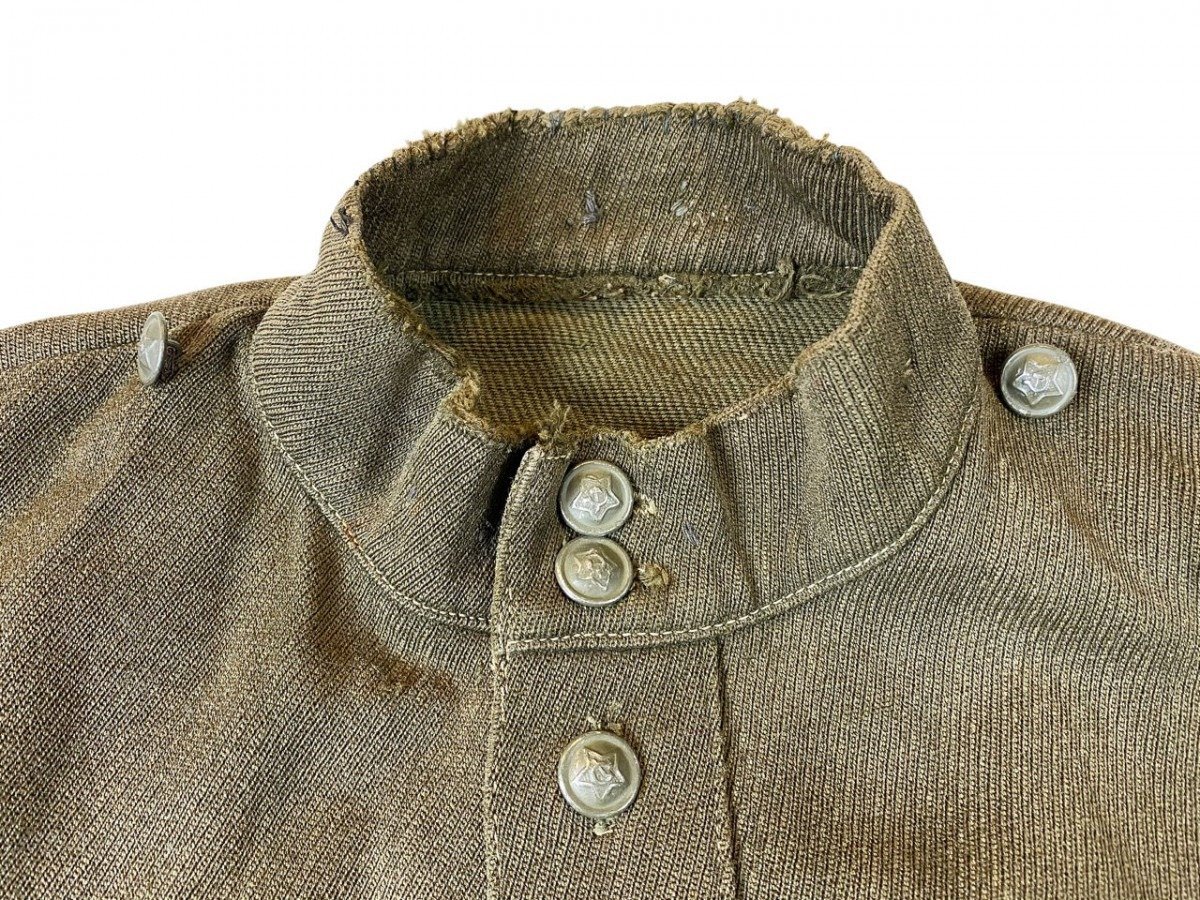 Original WWII Russian M43 Gymnasterka Lend-Lease cloth — image 3