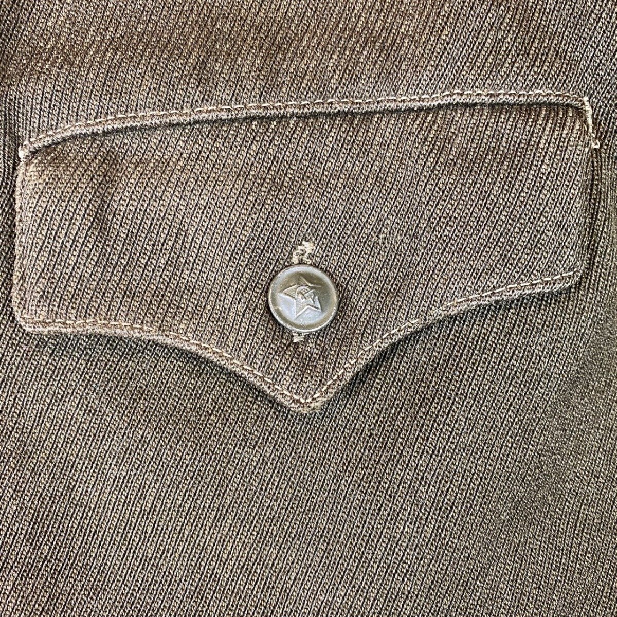 Original WWII Russian M43 Gymnasterka Lend-Lease cloth — image 4