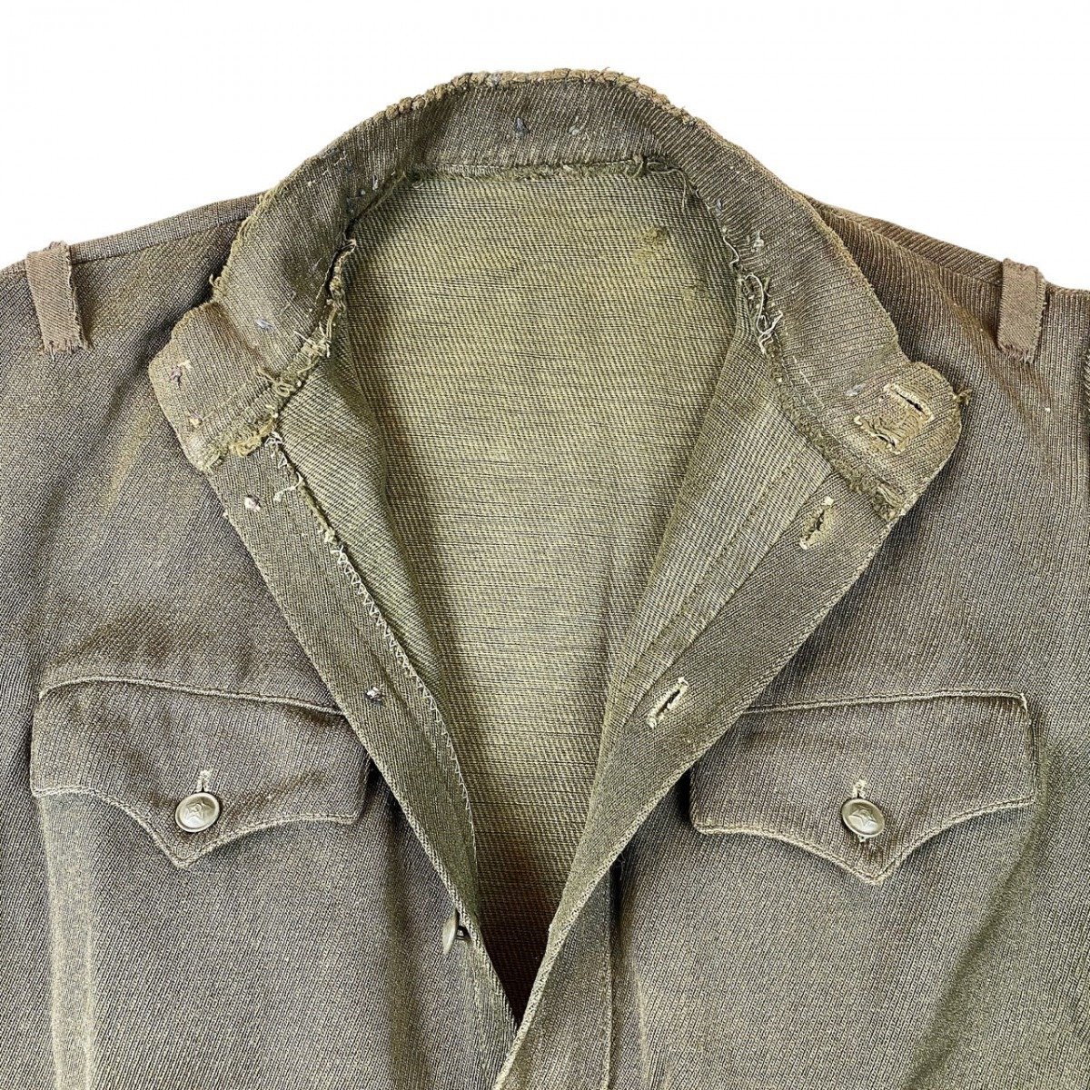 Original WWII Russian M43 Gymnasterka Lend-Lease cloth — image 8