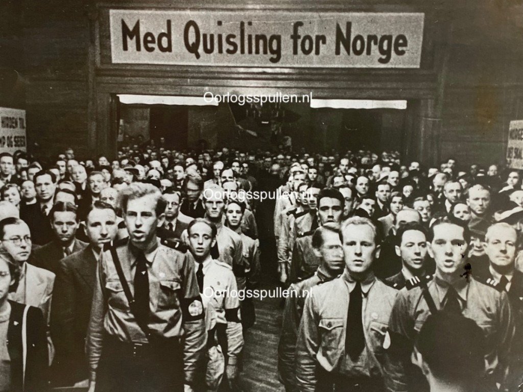 Original WWII Norwegian Nasjonal Samling photo — image 2