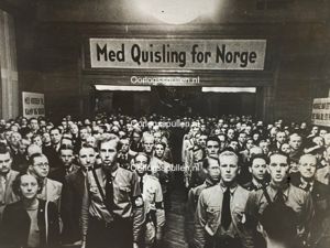 Original WWII Norwegian Nasjonal Samling photo