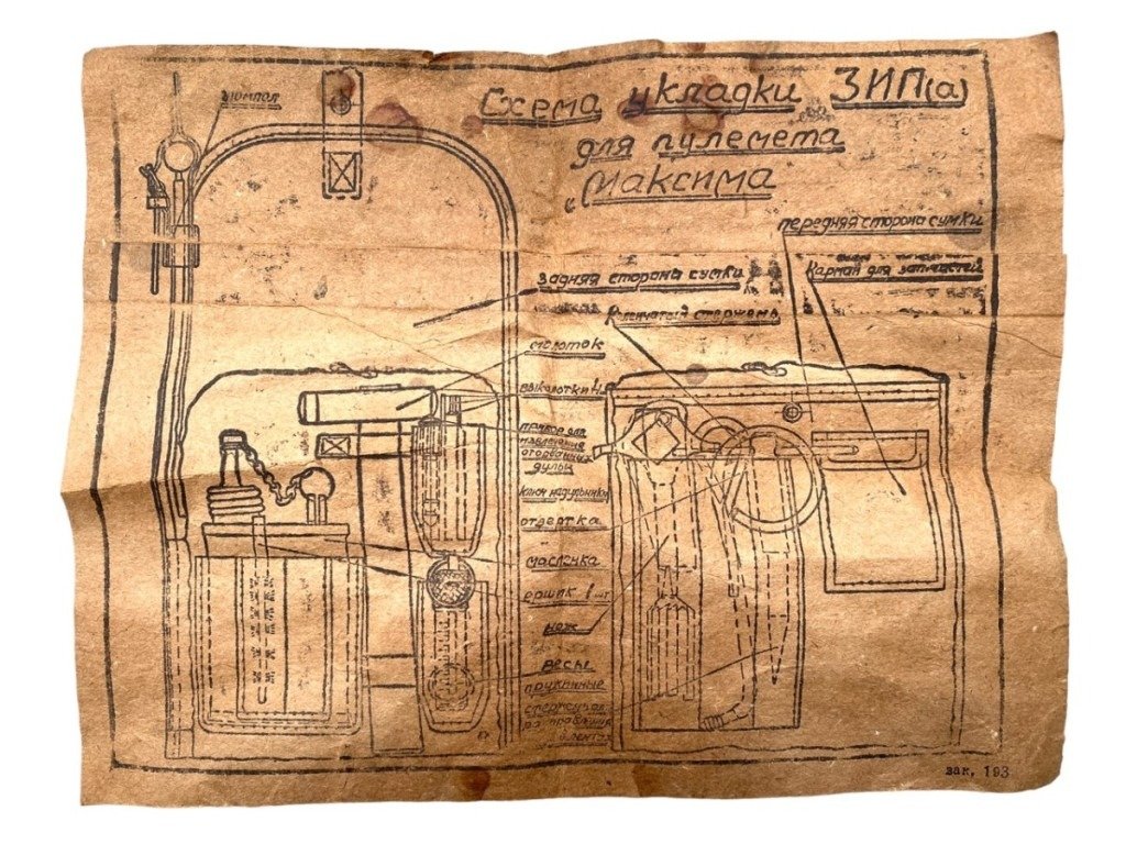 Original WWII Russian Maxim maintenance set — image 2