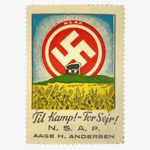 Original WWII Danish NSAP seal