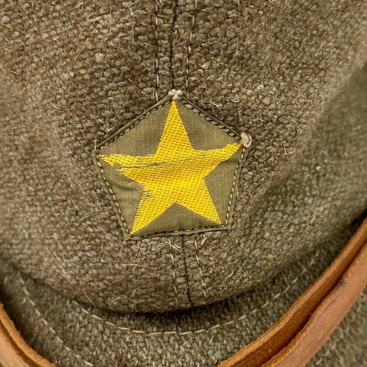 Original WWII Japanese army EM/NCO field cap — image 2