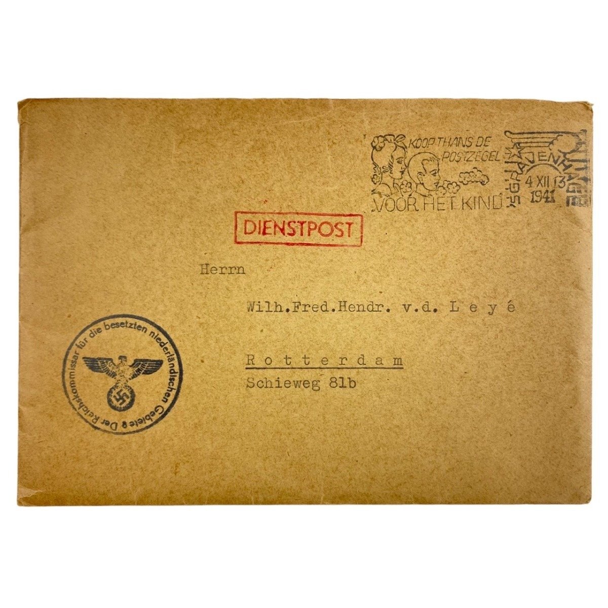 Original WWII Dutch collaboration Ausweis grouping — image 16