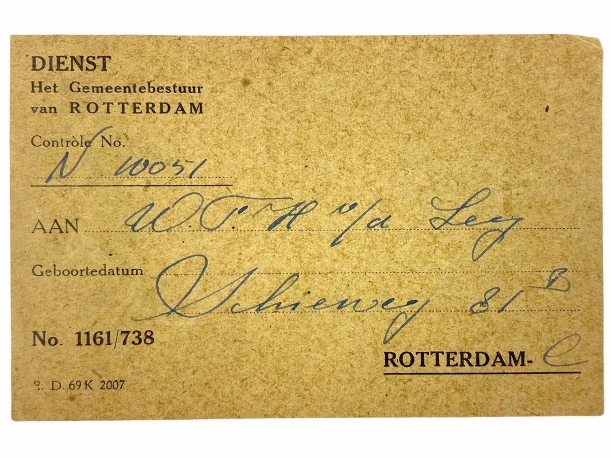 Original WWII Dutch collaboration Ausweis grouping — image 20