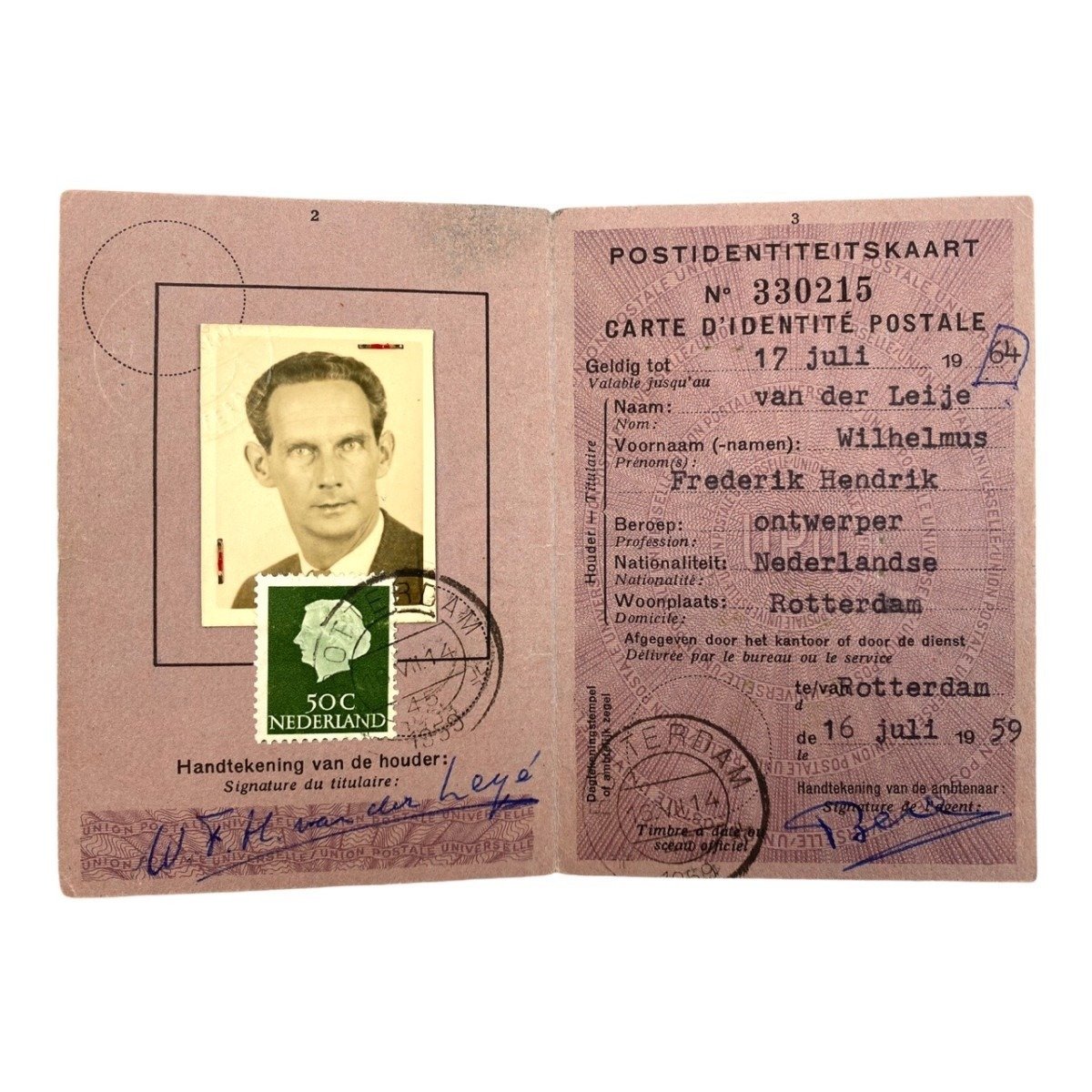 Original WWII Dutch collaboration Ausweis grouping — image 31