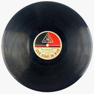 Original WWII Dutch NSB record – W.A. marcheert & Dietschland, …