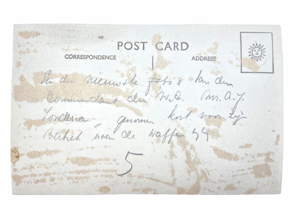 Original WWII Dutch NSB photo 'Colporteurs' — image 5