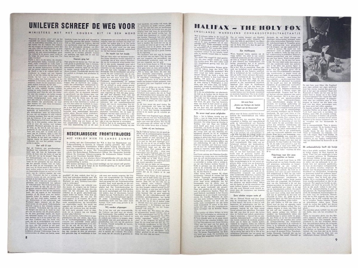 Original WWII Dutch Storm SS newspaper — image 10