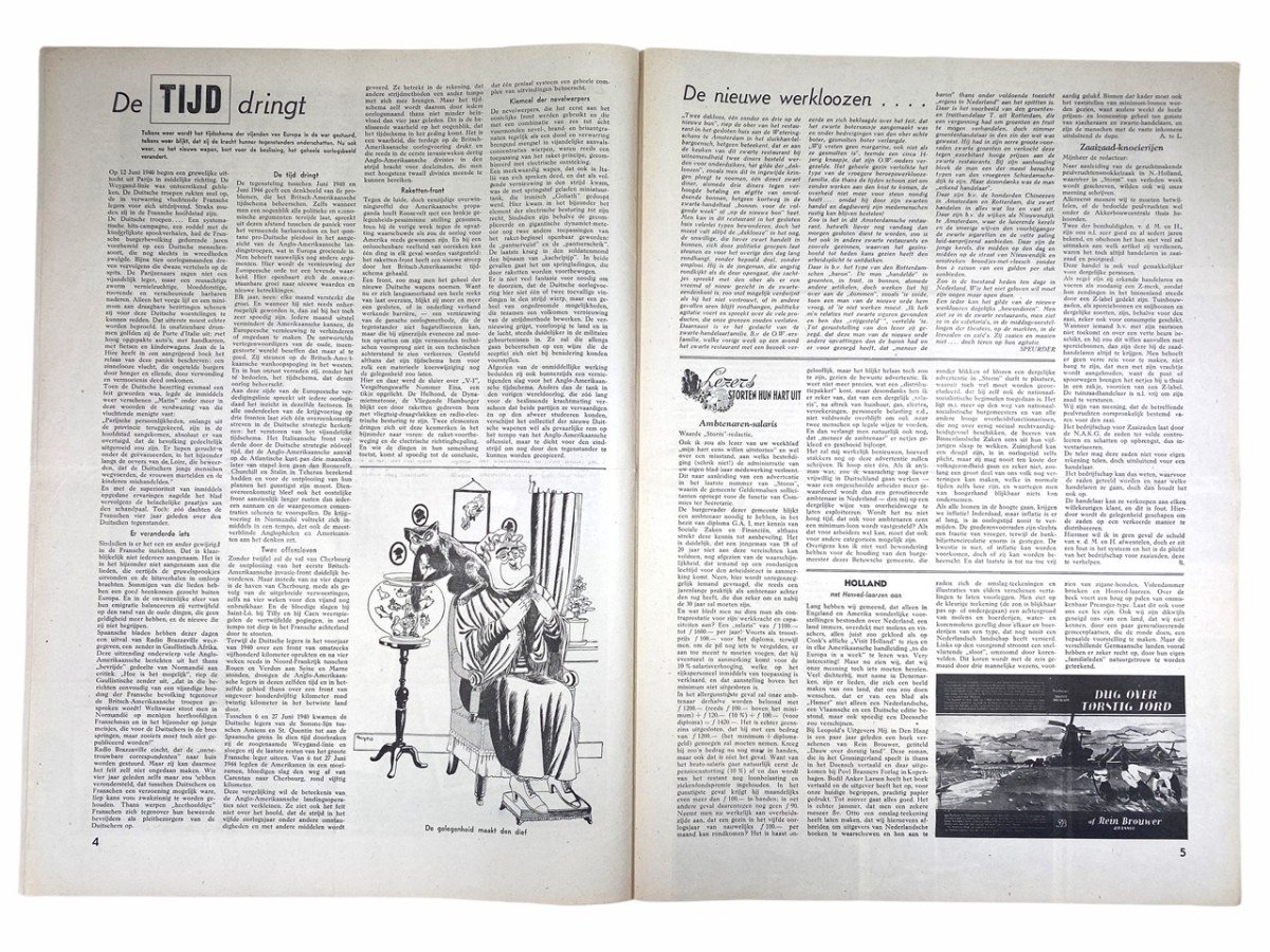 Original WWII Dutch Storm SS newspaper — image 7