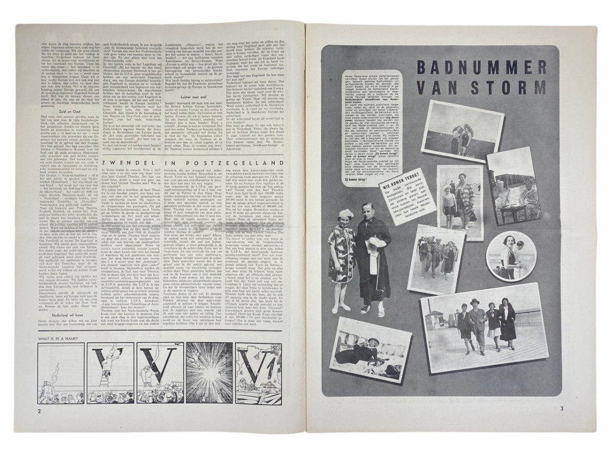 Original WWII Dutch Storm SS newspaper — image 9