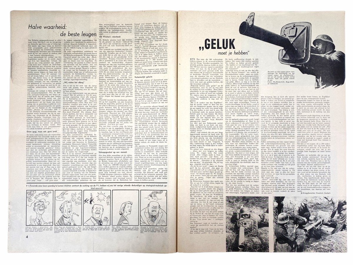 Original WWII Dutch Storm SS newspaper — image 7