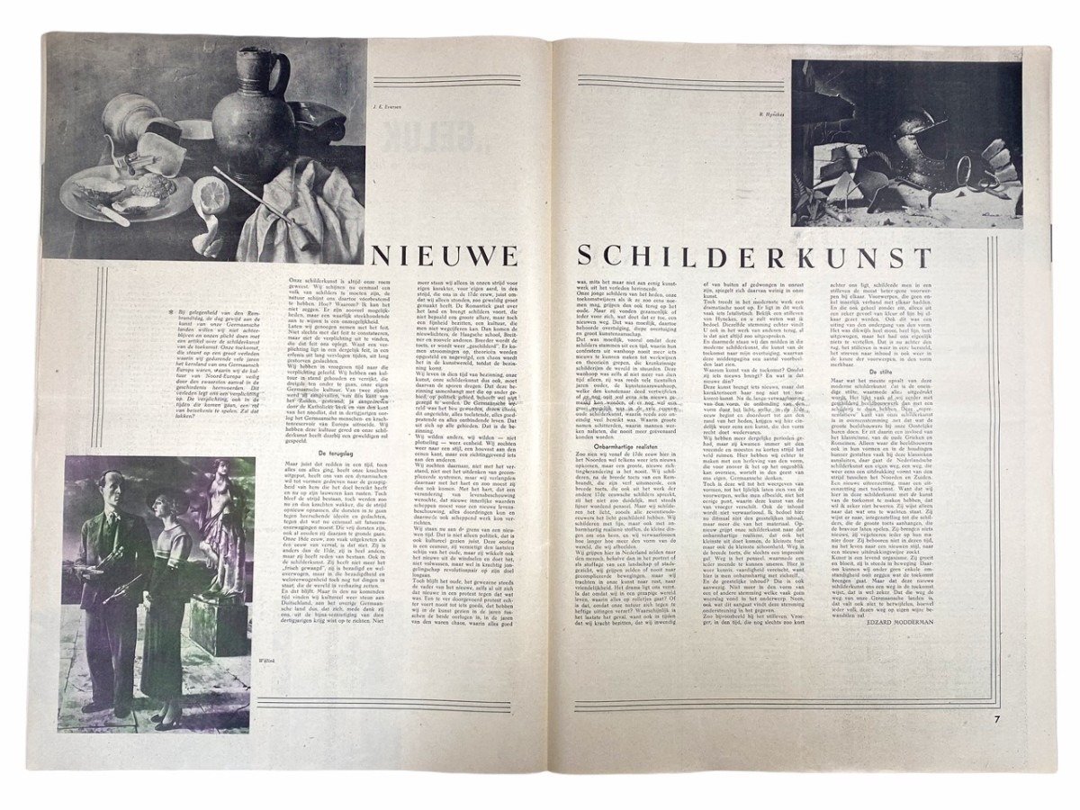 Original WWII Dutch Storm SS newspaper — image 9
