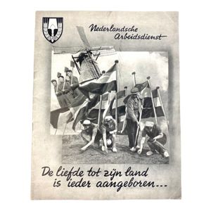 Original WWII Nederlandsche Arbeidsdienst booklet – De liefde tot zijn …
