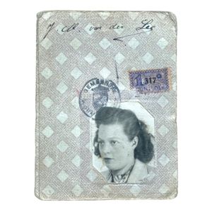 Original WWII Dutch persoonsbewijs