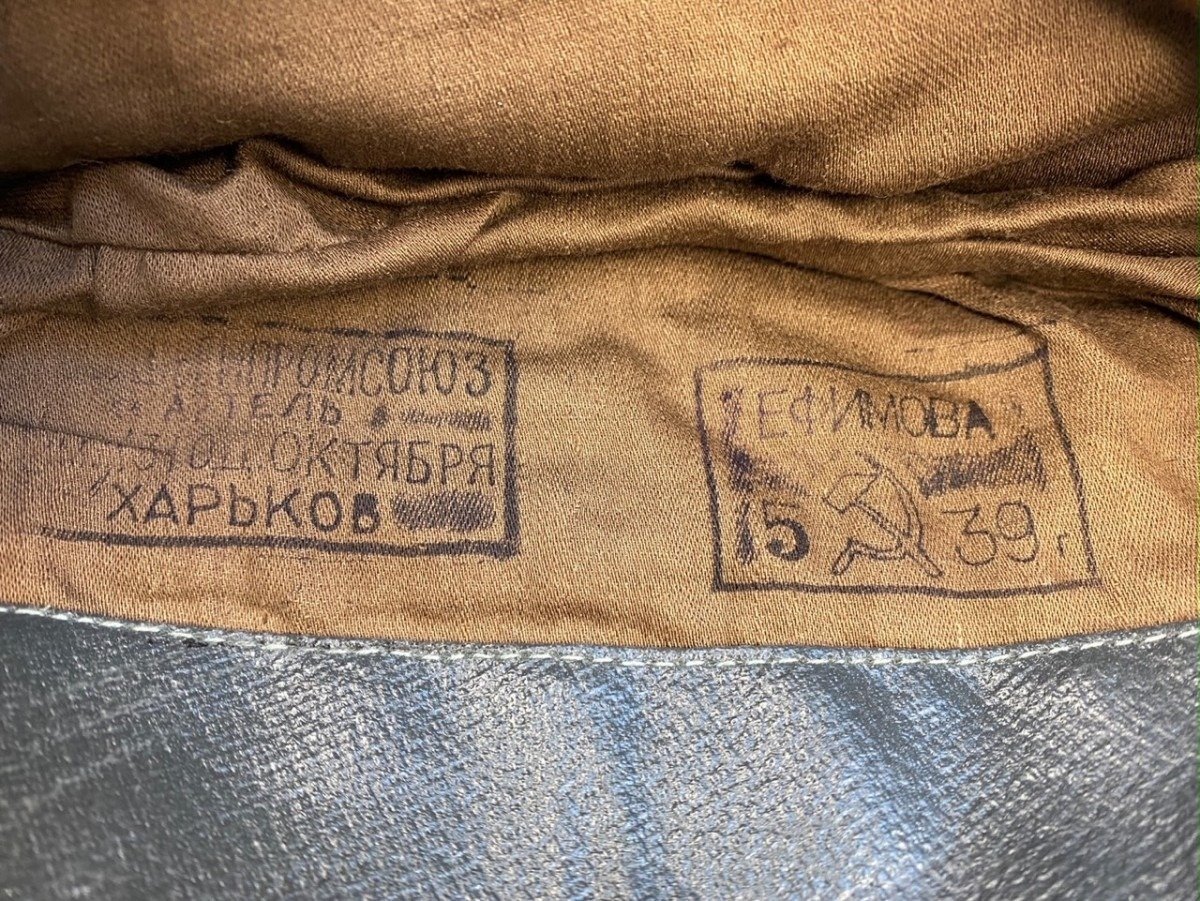 Original WWII Russian M35 officers infantry pilotka — image 4
