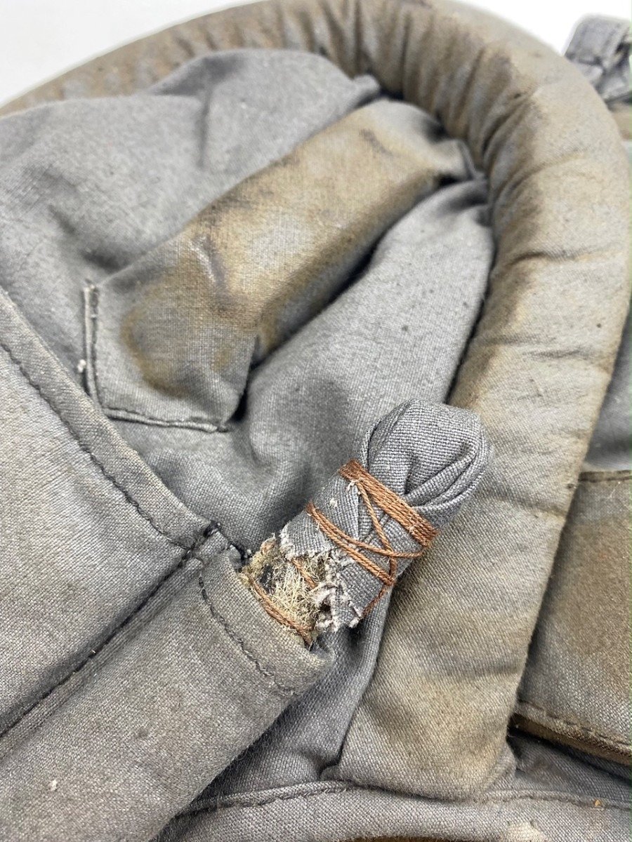 Original WWII Russian M37 tank helmet — image 10