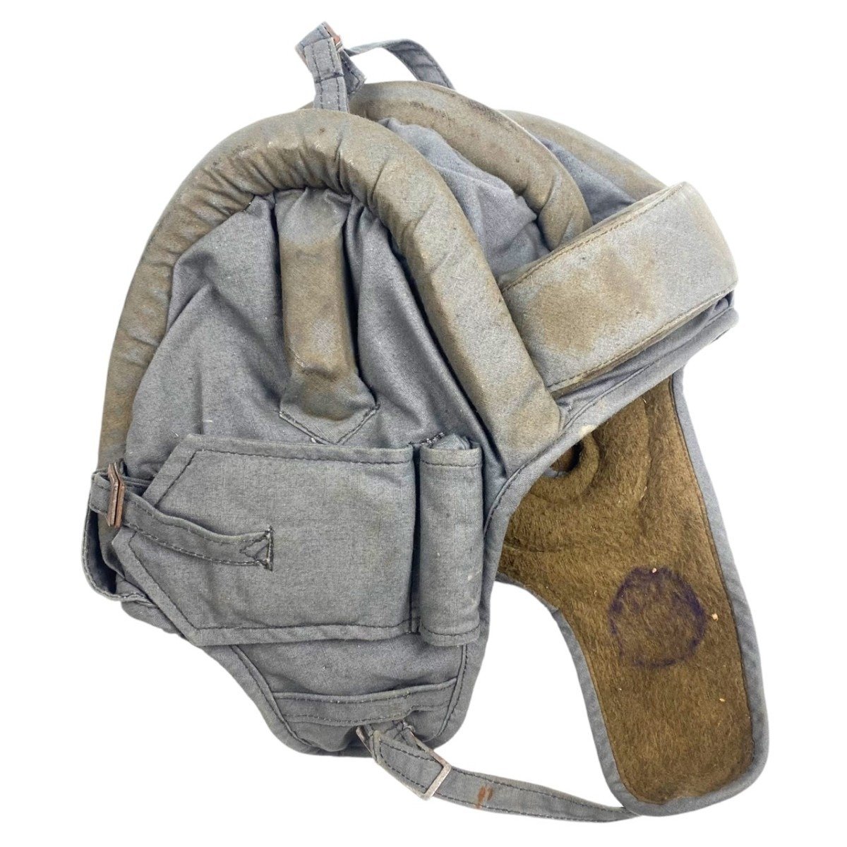 Original WWII Russian M37 tank helmet — image 13