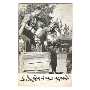 Original WWII Walloon Waffen-SS leaflet
