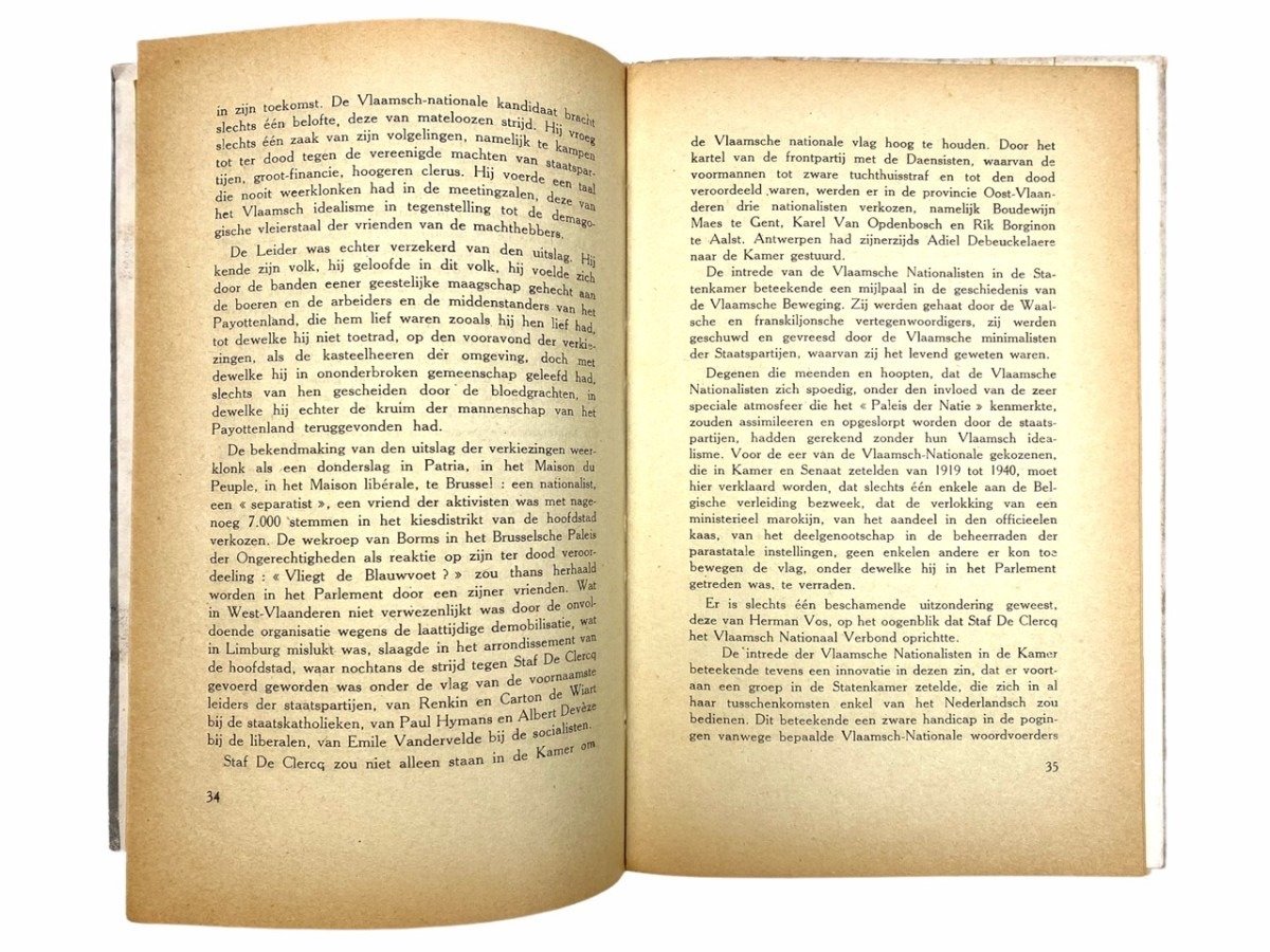 Original WWII Flemish VNV booklet – De Leider — image 8