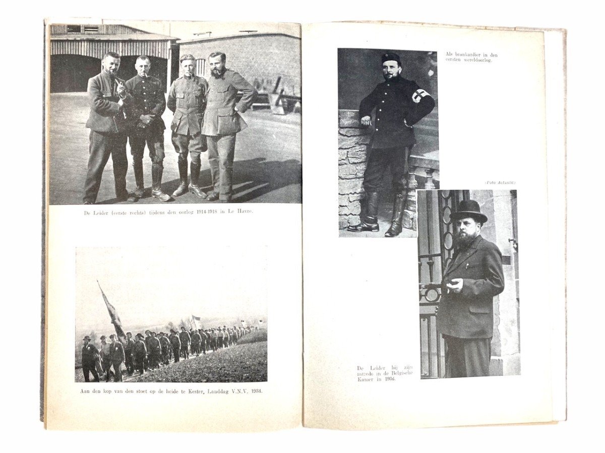 Original WWII Flemish VNV booklet – De Leider — image 9