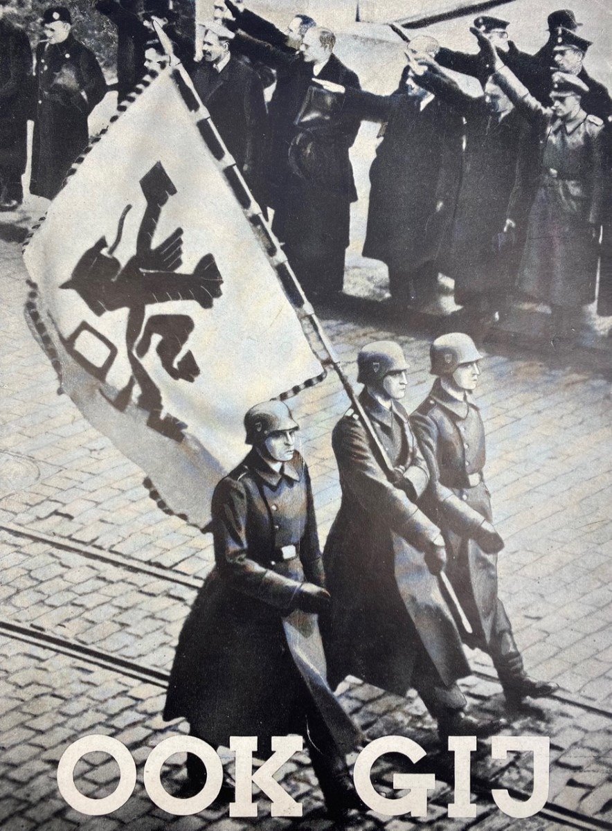 Original WWII Flemish Waffen-SS booklet – Ook Gij — image 2