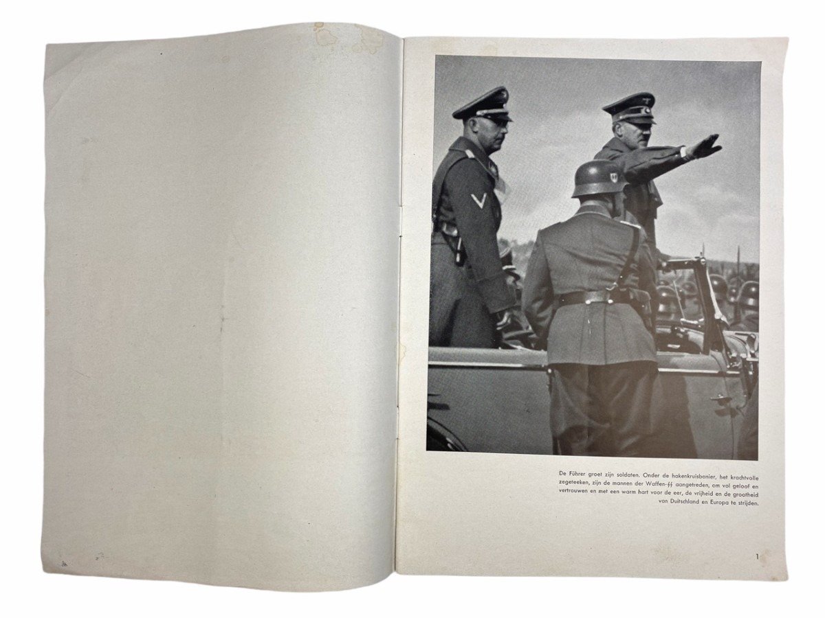 Original WWII Flemish Waffen-SS booklet – Ook Gij — image 3