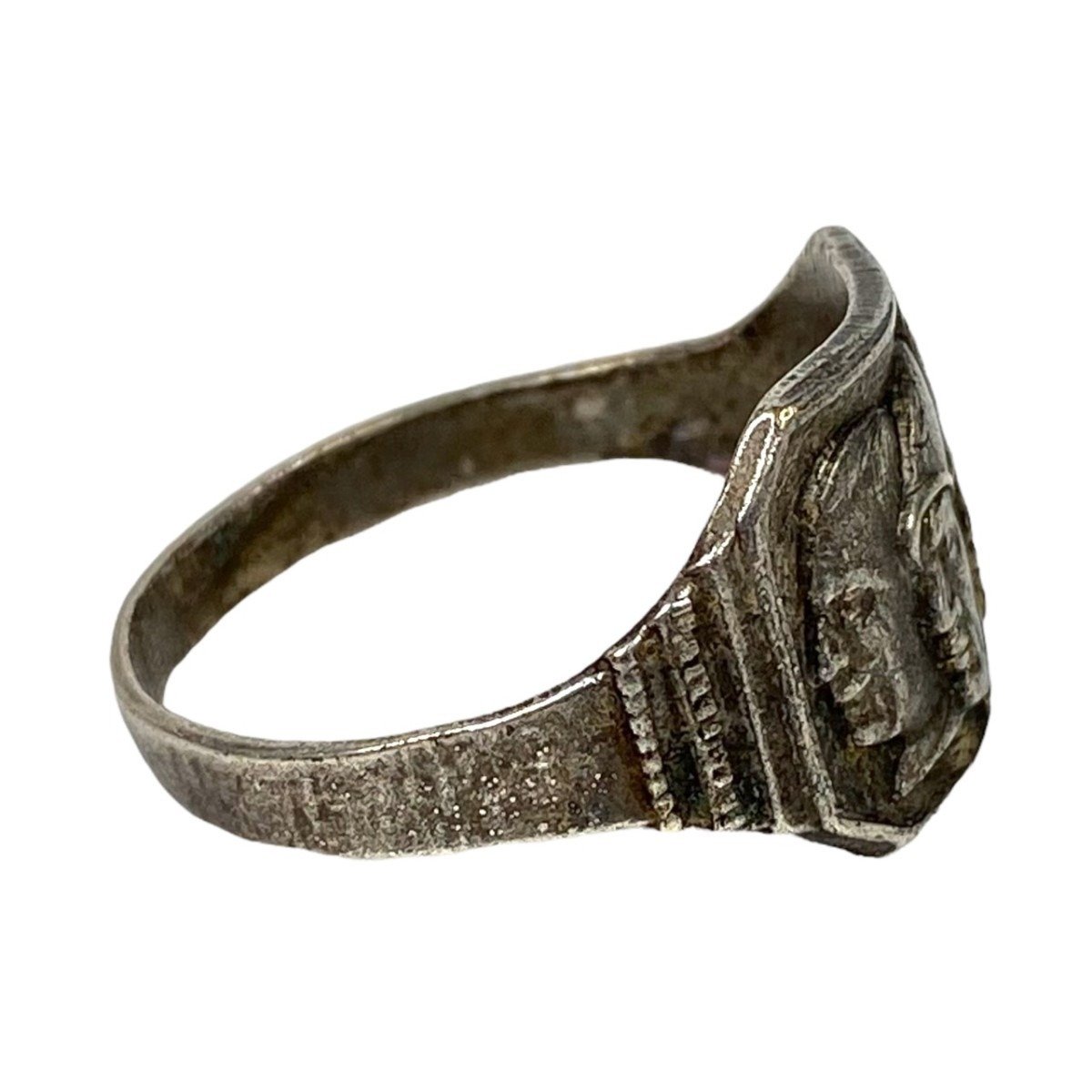 Original WWII Italian fascists ring — image 2