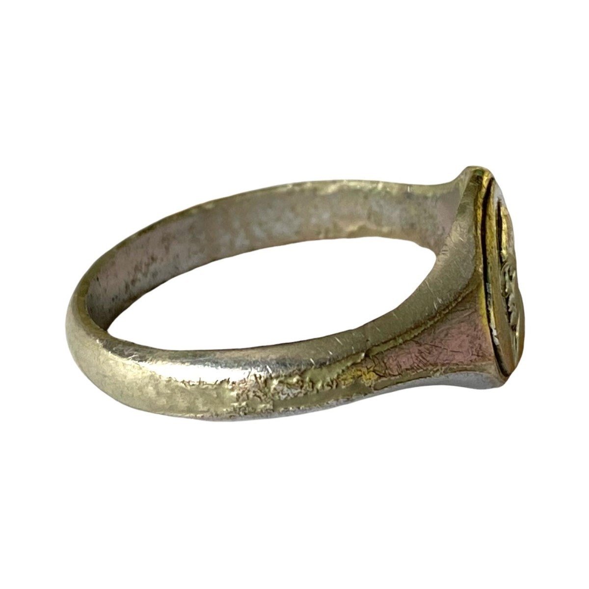 Original WWII Italian fascist Mussolini ring — image 2