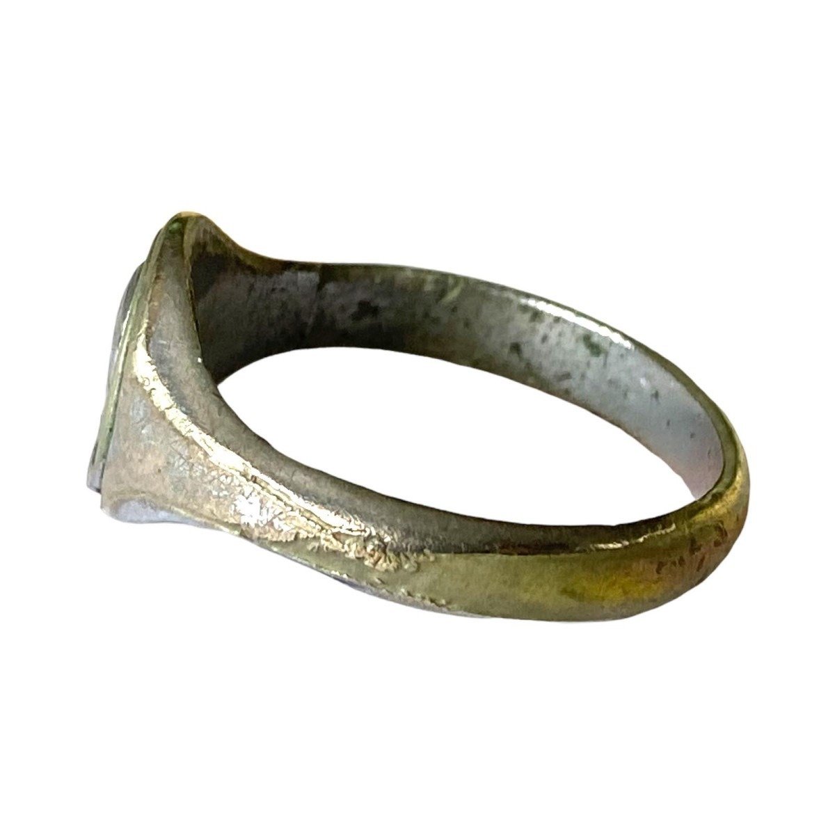 Original WWII Italian fascist Mussolini ring — image 3