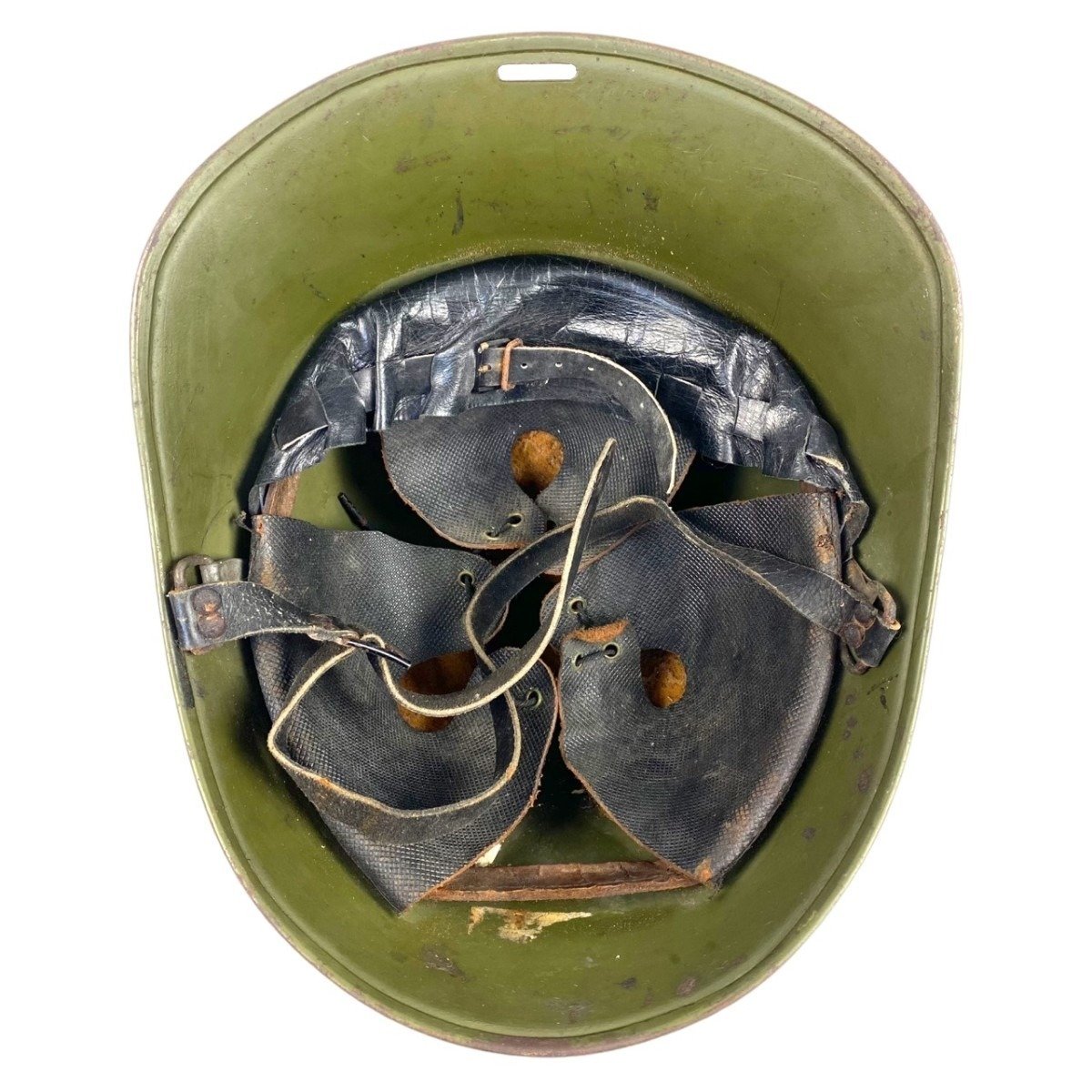 Original WWII Dutch M34 army helmet — image 7