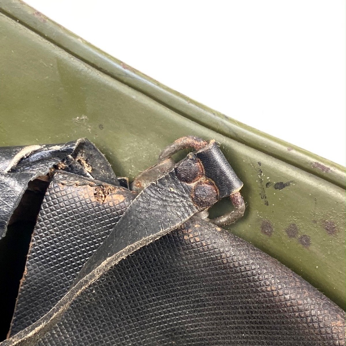 Original WWII Dutch M34 army helmet — image 9