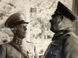 Original WWII Dutch collaboration photo Hendrik Seyffardt & Otto Schumann