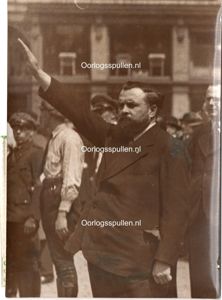 Original WWII Belgian VNV Staf Declercq photo