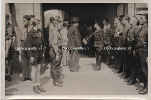 Original WWII Belgian collaboration photo Joris van Severen & Staf …
