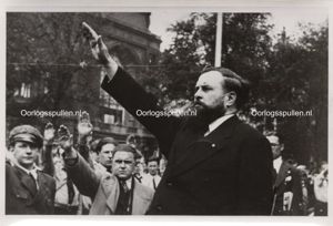 Original WWII Belgian VNV Staf Declercq photo