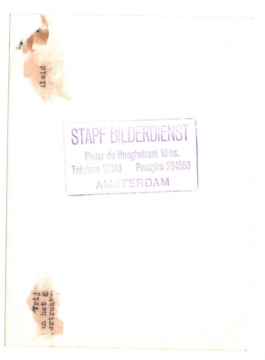 Original WWII Dutch SS poster photo — image 2