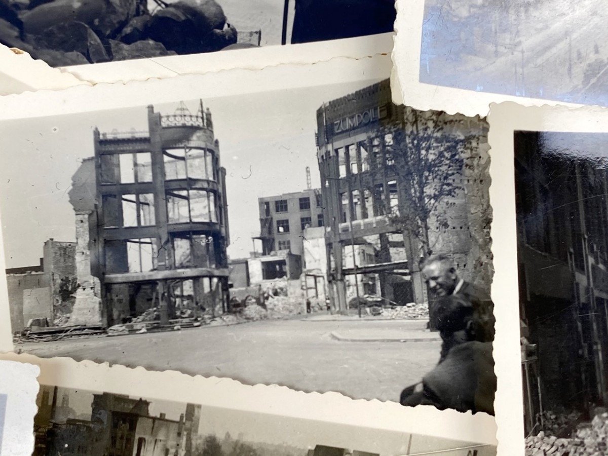 Original May 1940 Dutch army grouping Maasbruggen Rotterdam — image 13