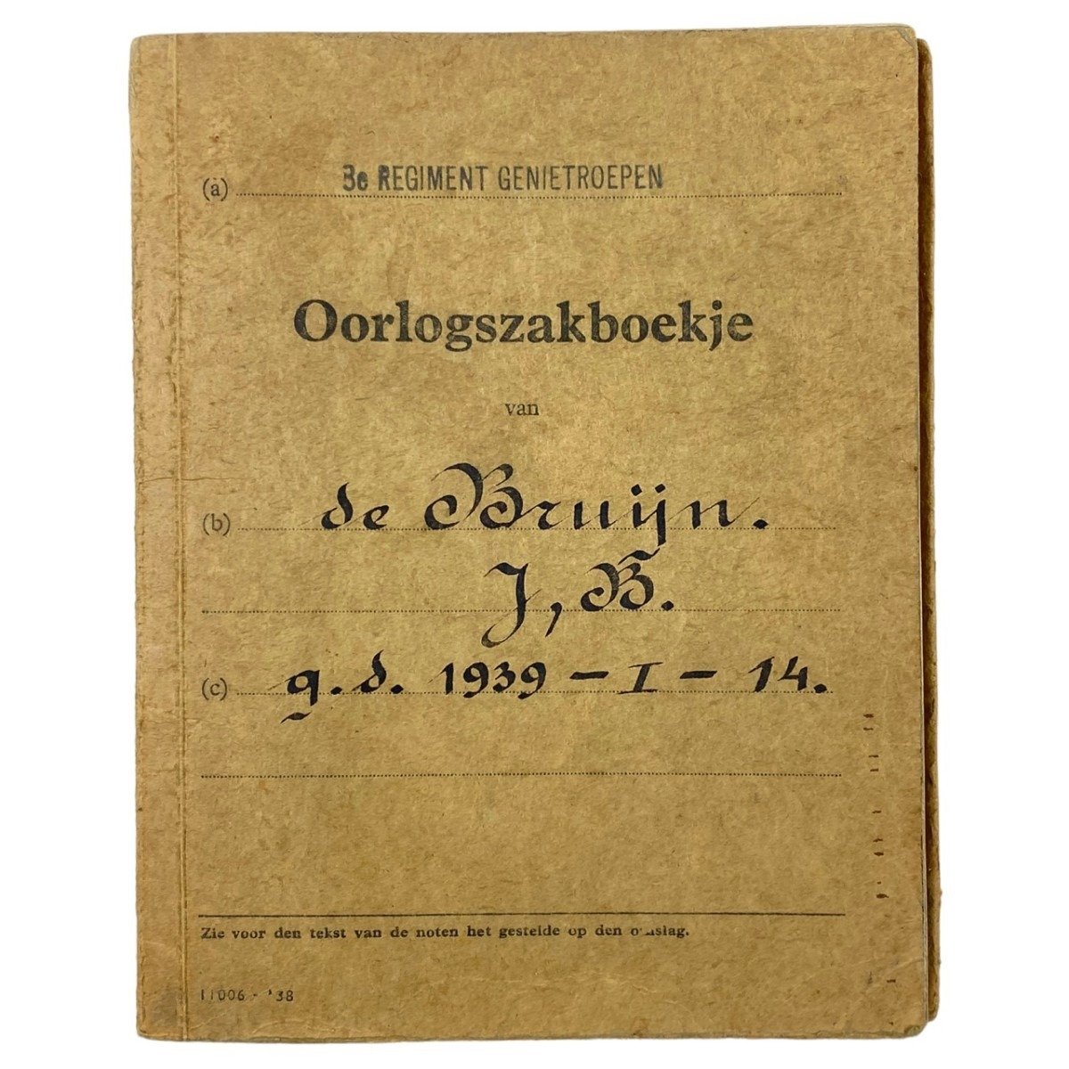 Original May 1940 Dutch army grouping Maasbruggen Rotterdam — image 2